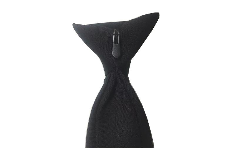 EXTIE21019 Men's Black Business Necktie