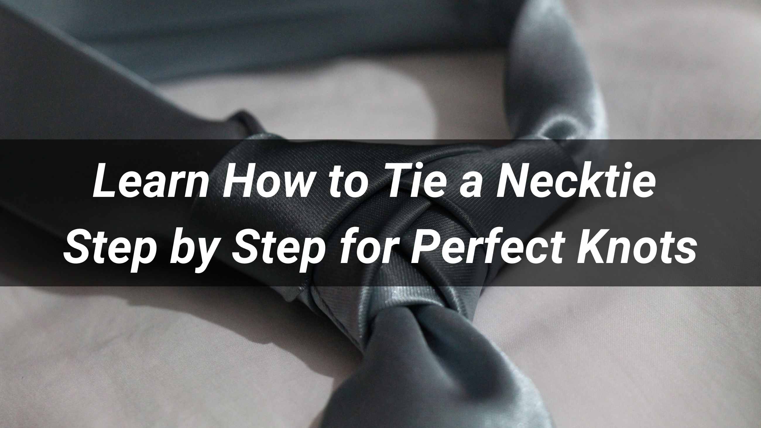 step by step necktie